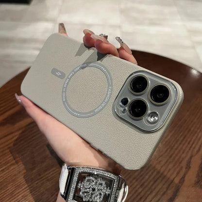 Luxury Crystal Camera Magnetic Case - iPhone