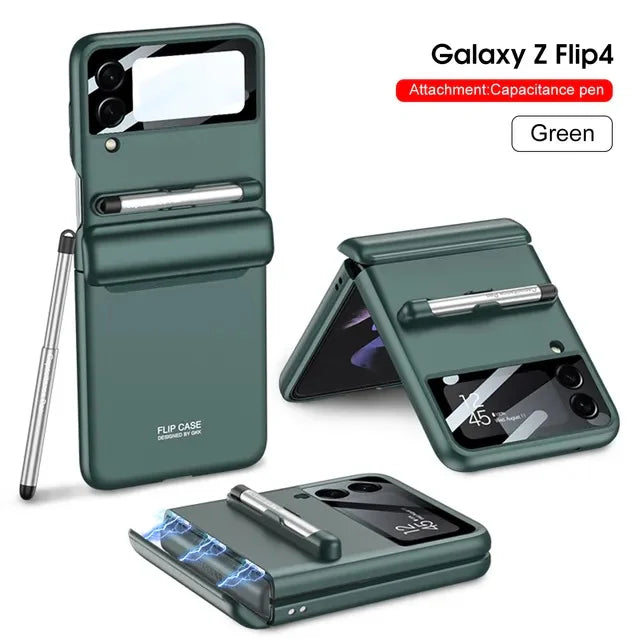 Magnetic Stylus Flip Case - Samsung