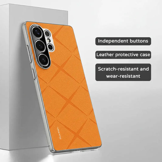 Classy High-End Business Leather Case - Samsung