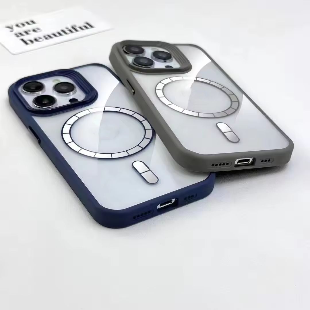 Modular Magnetic Transparent Shield Case - iPhone