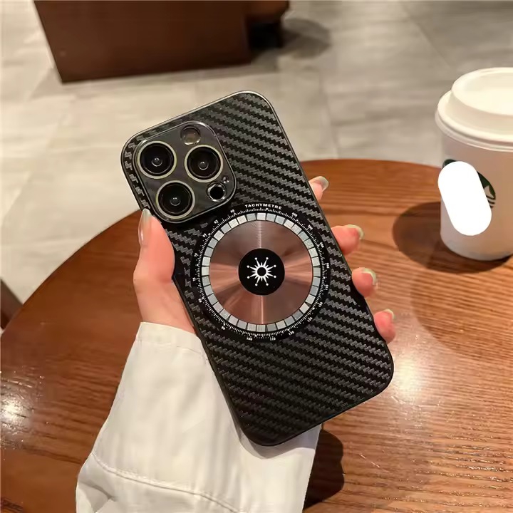 Innovative Carbon Fiber MagSafe Gyro Case - iPhone