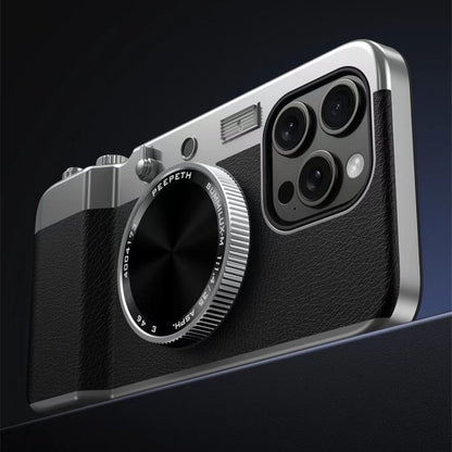 Retro Camera Lens Aesthetic Case - iPhone