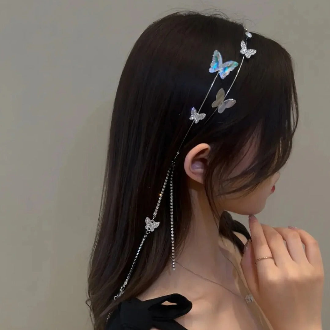 Fairy Wing Tassel Hair Band