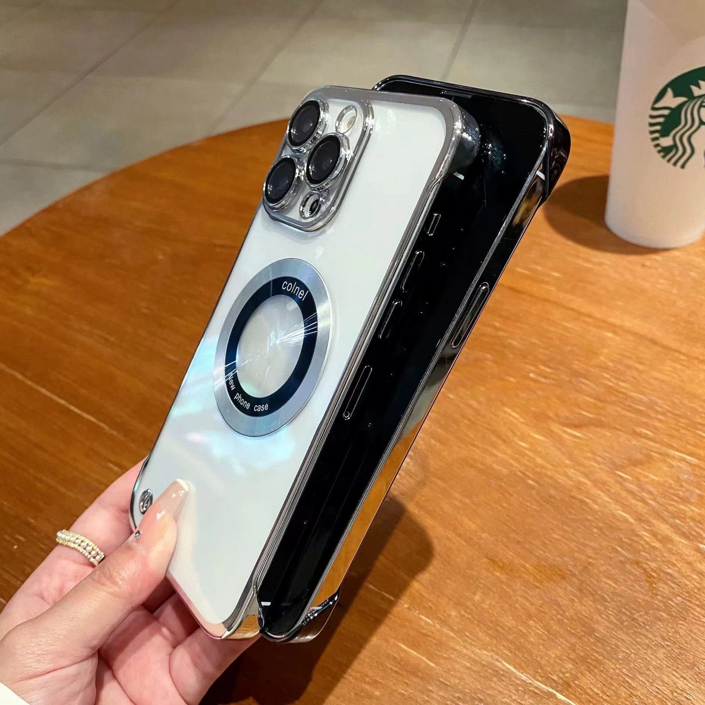 Ethereal Accent Borderless Magnetic Case - iPhone