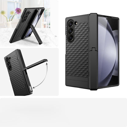 3D Hexa Design Hidden Bracket Case - Samsung