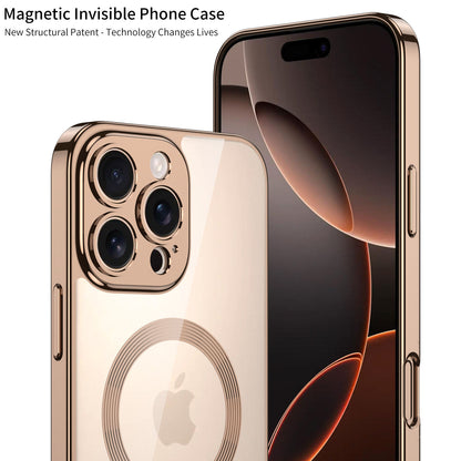 Enhanced Magnetic Transparent Frame Case - iPhone