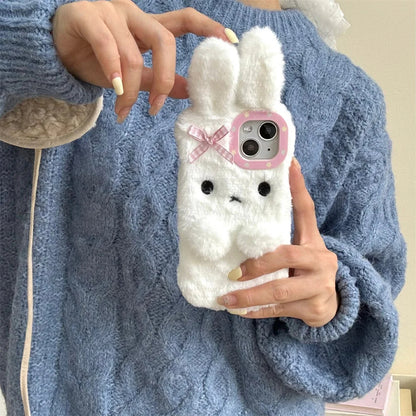 Blush Bunny Hug Case