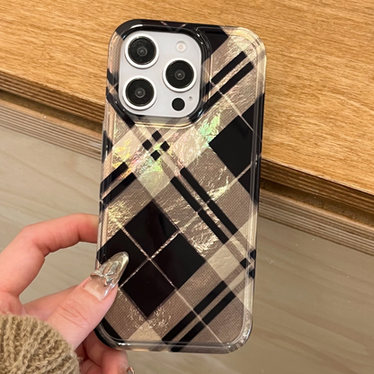 Elegant Plaid Design Phone Case