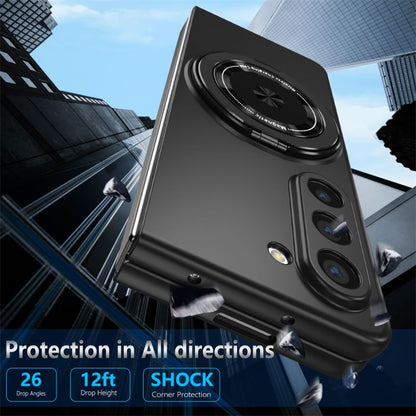 Galaxy Z Fold6 Elegant Magnetic Ring Holder Case