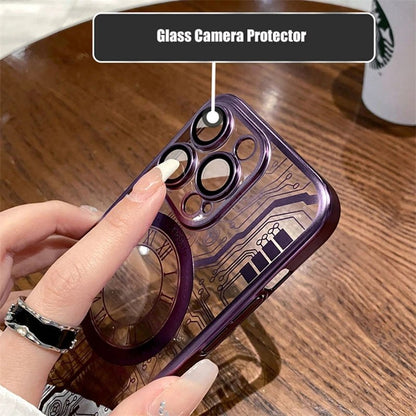 Electric Circuit Design Transparent Case - iPhone