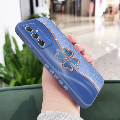 Radiant Petals Glitter Phone Case - Samsung