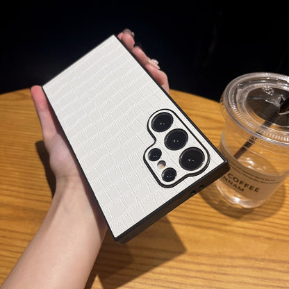 Premium Leather Crocodile Texture Case - Samsung