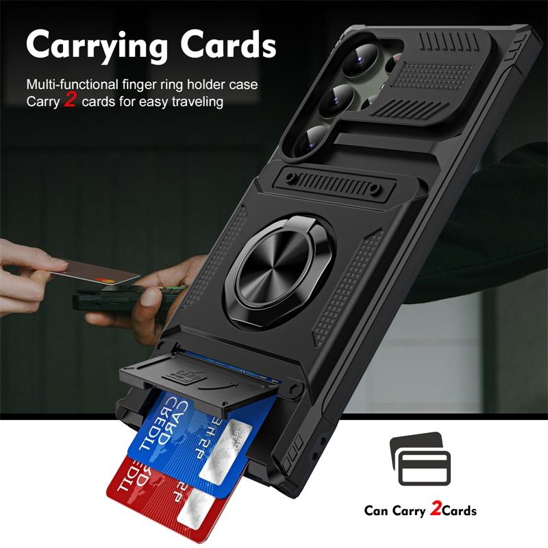Heavy-Duty Convertible Kickstand Case - Samsung