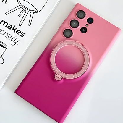 Rosy Candy Gradient Stand Case