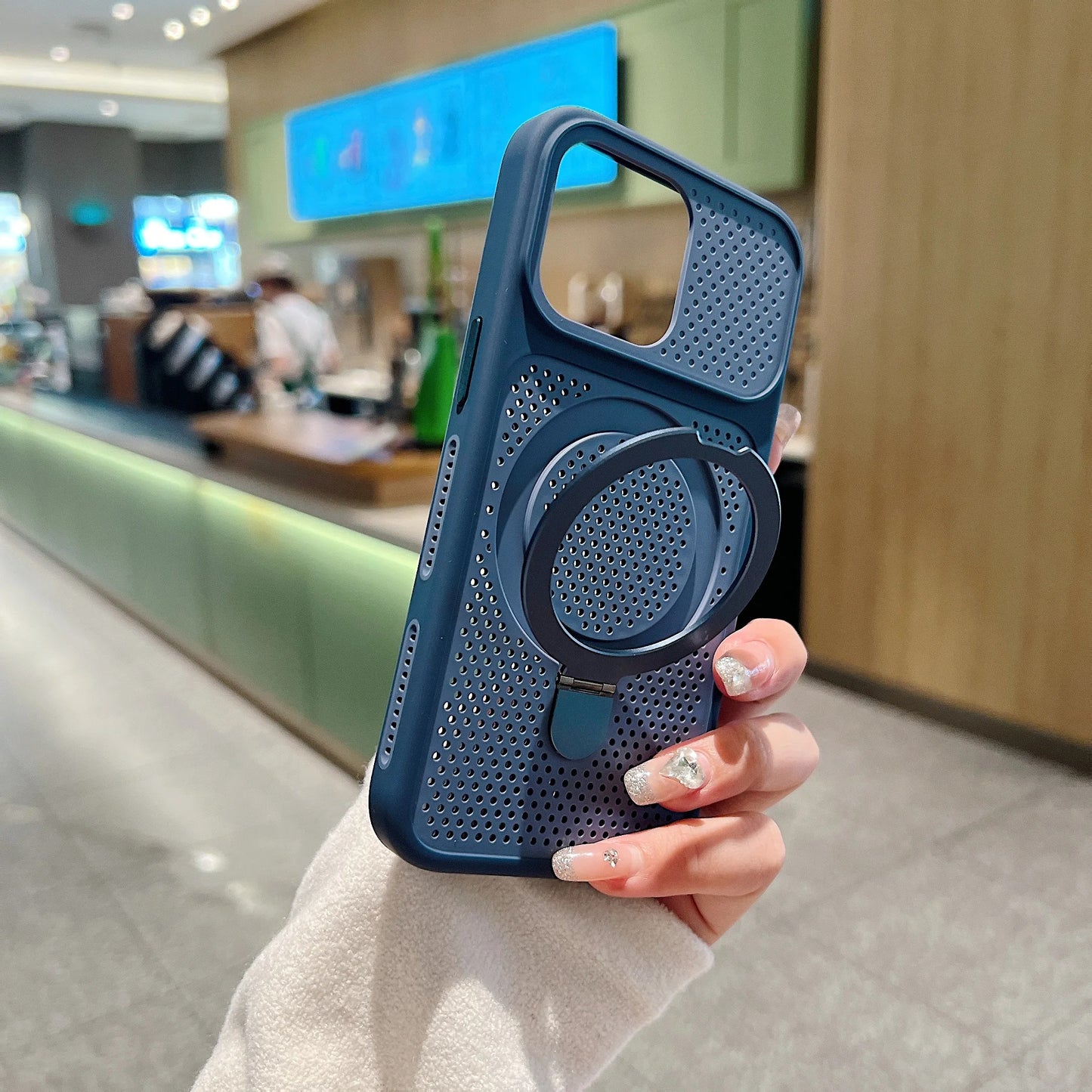 Aero Cooling Mesh Ring Bracket Case