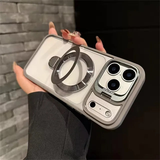 Elevated Crystal Ring Bracket Case