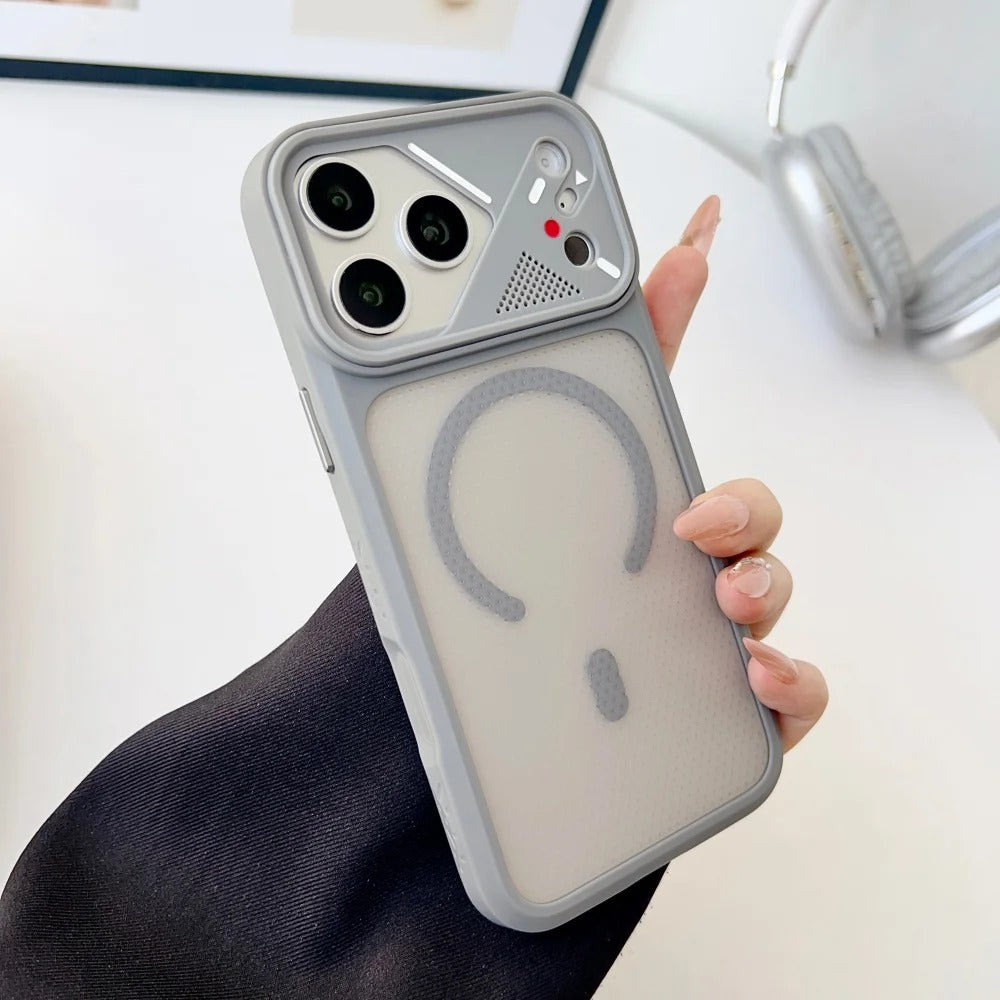 Retro Circuit Mecha Vision MagSafe Case