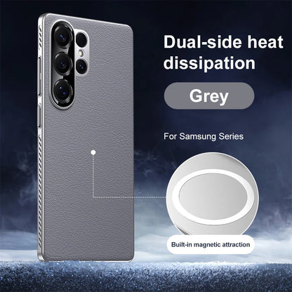 Thermal Guard Magnetic Leather Case