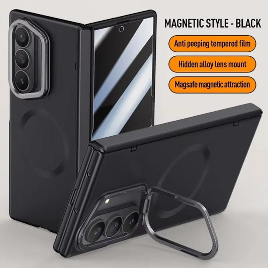 Galaxy Z Fold Series Ultimate Metal Camera Stand Magsafe Case