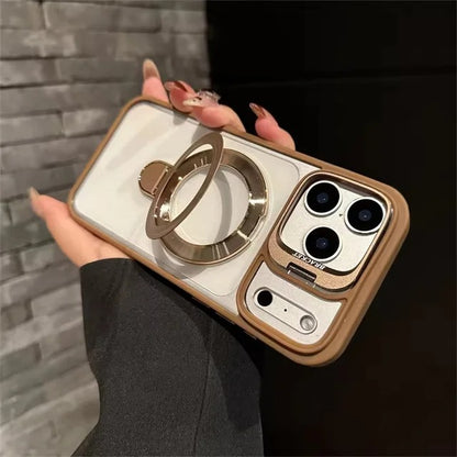 Elevated Crystal Ring Bracket Case