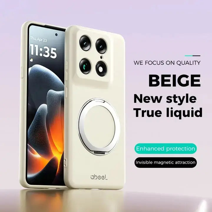 Full Coverage Invisible Magnetic Grip Case - Motorola