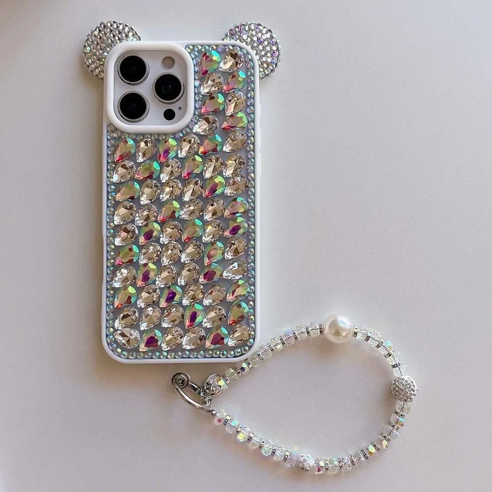 Stardust Crystal Wrist Strap Case