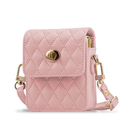 Signature Leather Mini Crossbody Bag