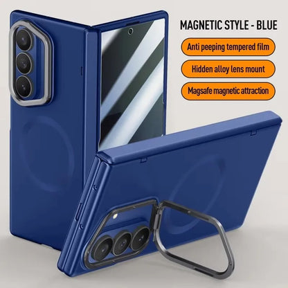 Galaxy Z Fold Series Ultimate Metal Camera Stand Magsafe Case