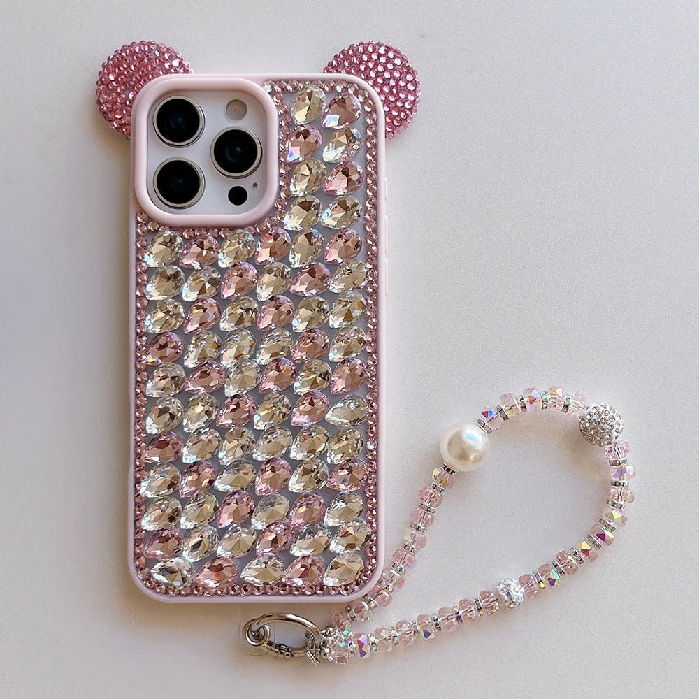 Stardust Crystal Wrist Strap Case