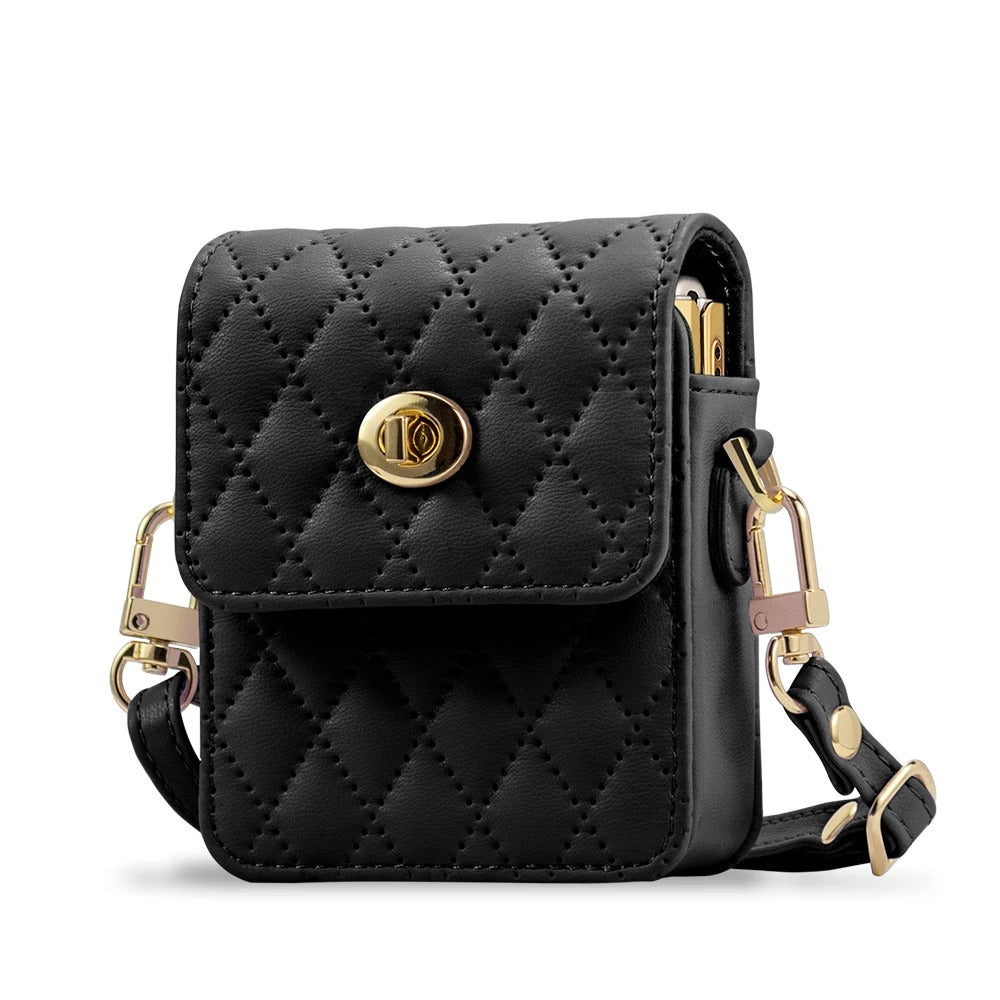 Signature Leather Mini Crossbody Bag