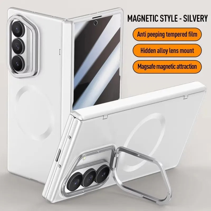 Galaxy Z Fold Series Ultimate Metal Camera Stand Magsafe Case