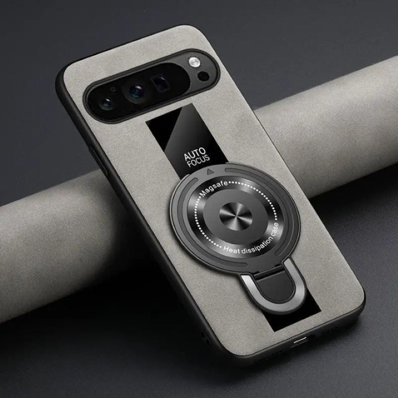 Elegance Leather MagSafe Stand Case - Google