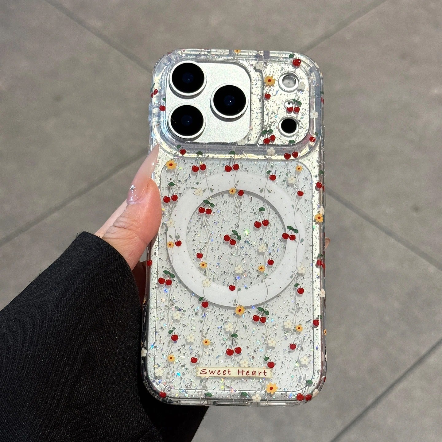 Cherry Sparkle Sweetheart Case