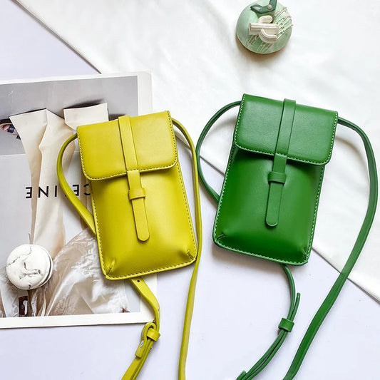Chic Flap Closure Crossbody Bag