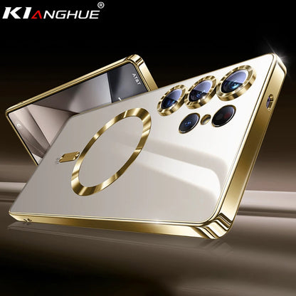 Gilded Prism Trim MagSafe Statement Case