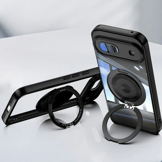 Luxury magnetic rotating bracket Case - Google
