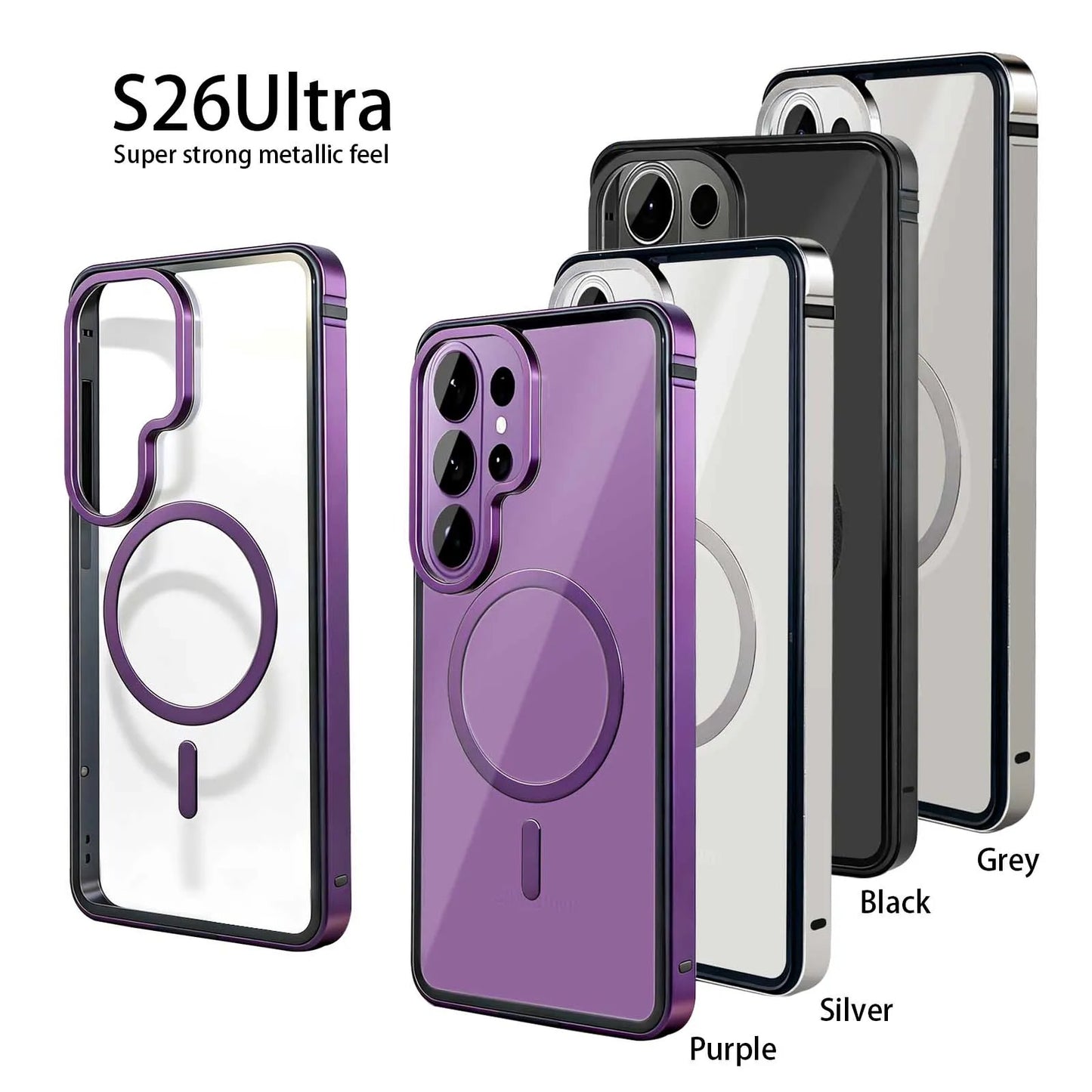 Sovereign Metallic Edge Magnetic Case