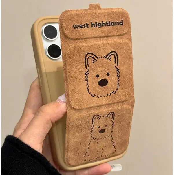 Pup Fold Magnetic Bracket Case - iPhone