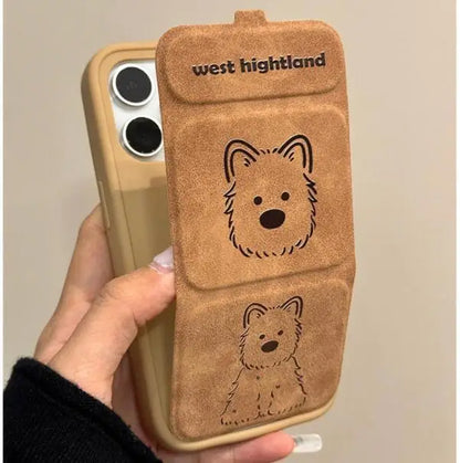 Pup Fold Magnetic Bracket Case - iPhone