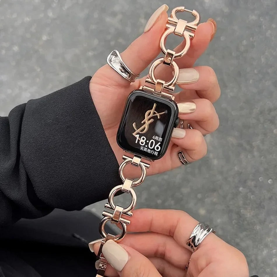 Glam Crystal Edge Watch Strap