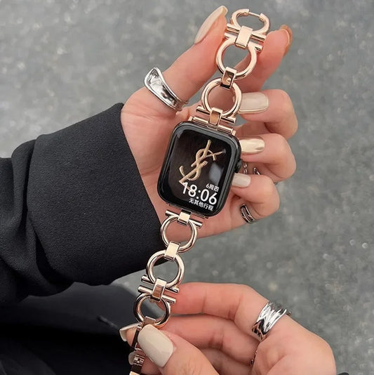 Glam Crystal Edge Watch Strap