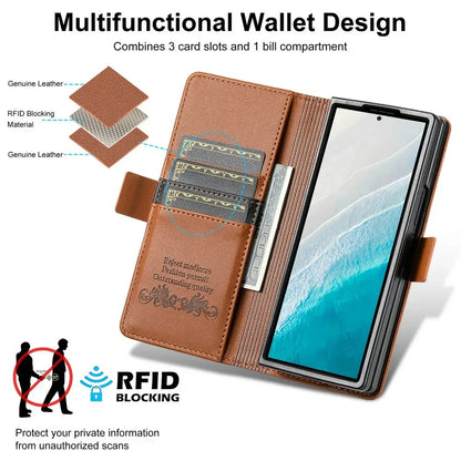 Elegant Leather Wallet Case