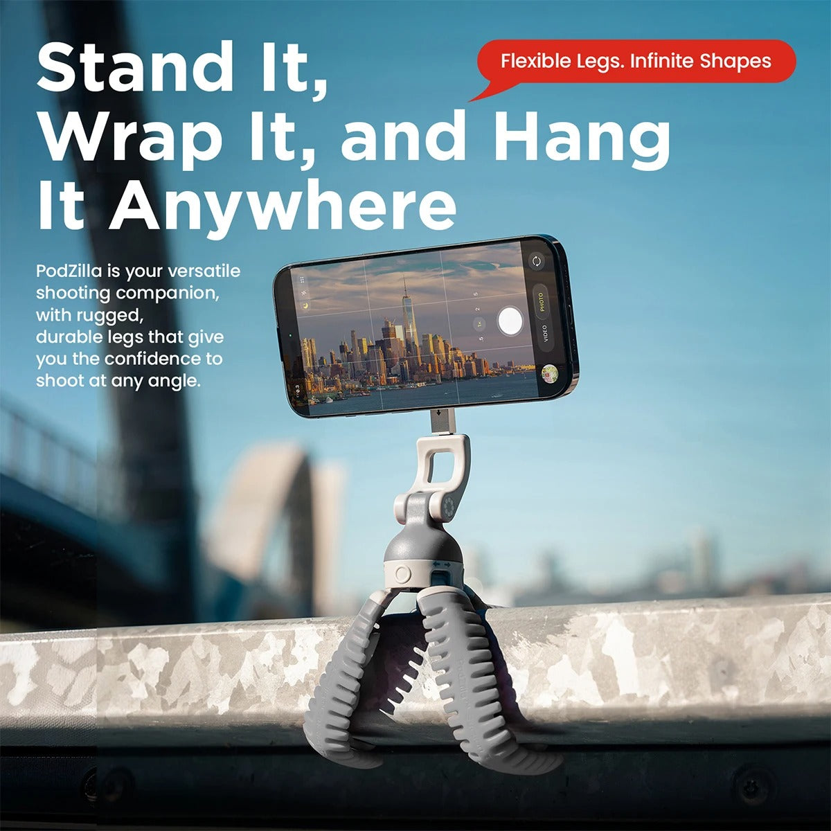 Flexible Mini Octopus Vlog Tripod Stand