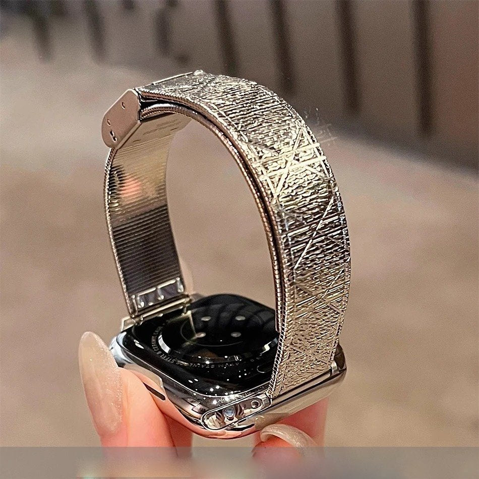 Arctic Vein Gleam Watch Strap