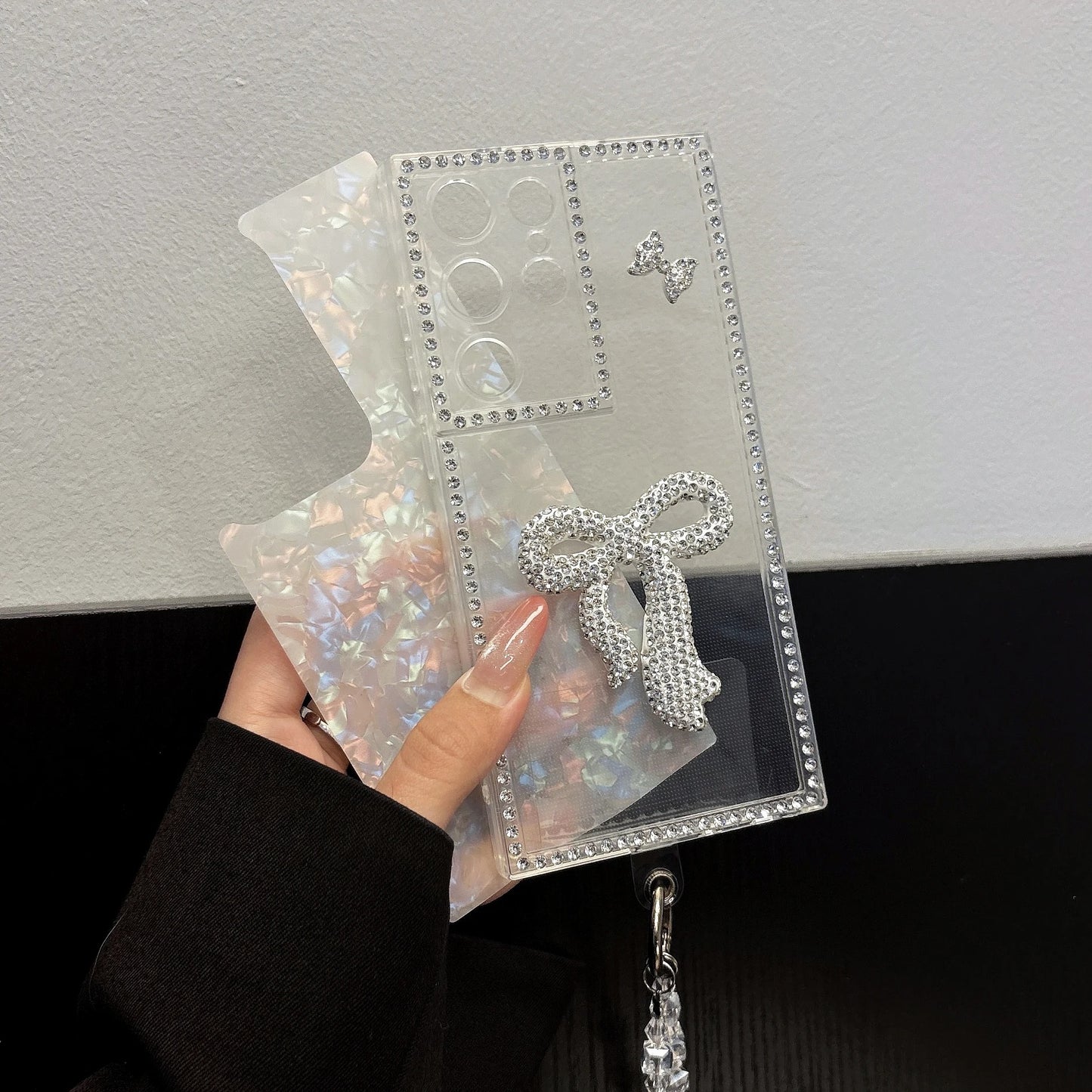 Rhinestone Bow Princess Aesthetic Case