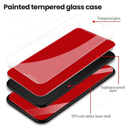 Spectrum Shade Glass Gradient Case - Samsung