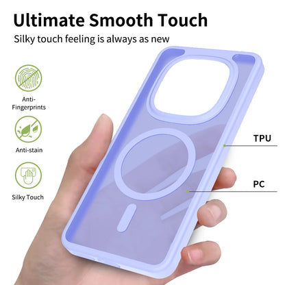 Frosted Clear MagSafe Case