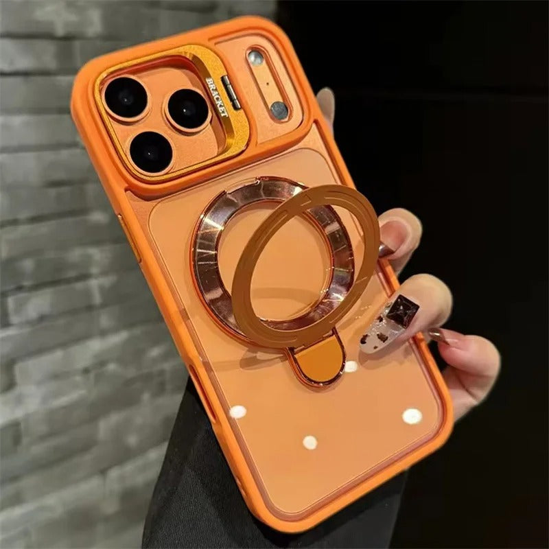 Elevated Crystal Ring Bracket Case