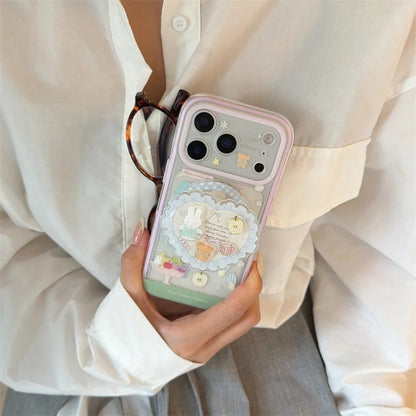 Whimsical Picnic Garden Bunny Case