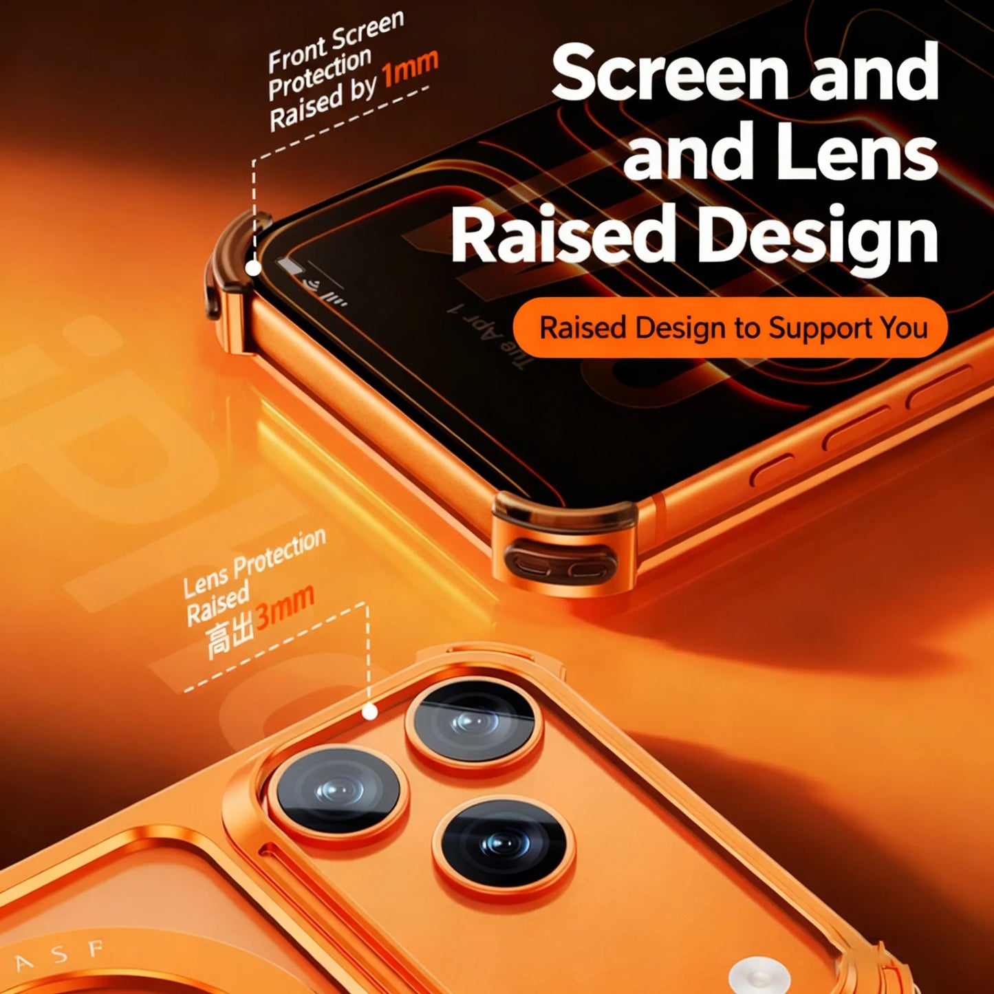 Cyber Style Magnetic Tech Kickstand Case
